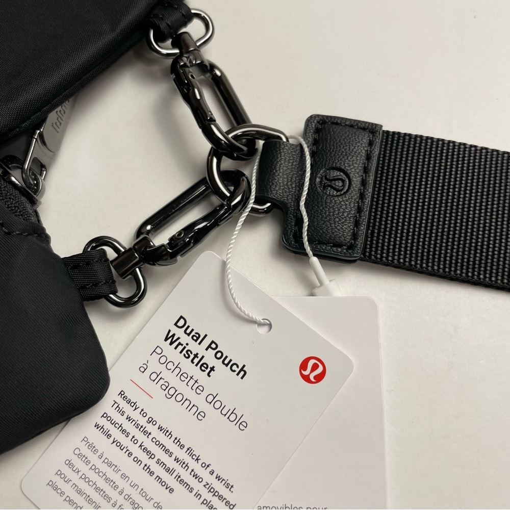 Lululemon Dual Pouch Wristlet (Black) - Picture 9 of 15